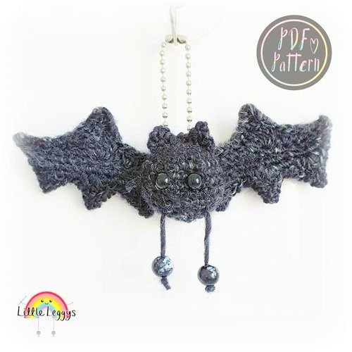 HALLOWEEN BAT amigurumi crochet pattern