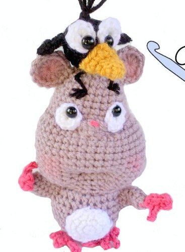 CROW amigurumi crochet pattern