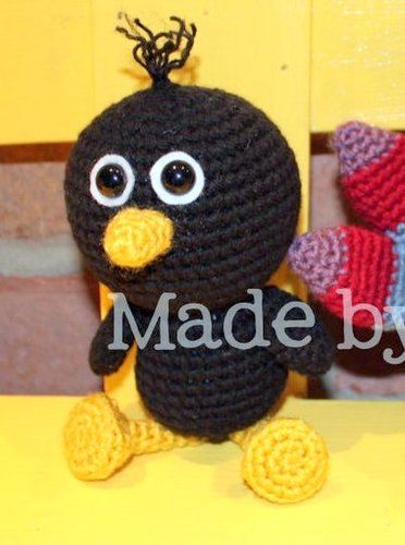 CROW amigurumi crochet pattern