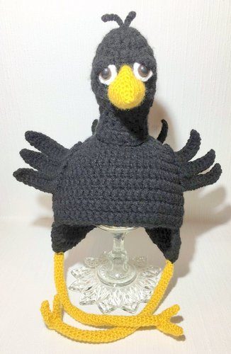 CROW amigurumi crochet pattern