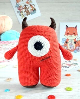 DEVIL amigurumi crochet pattern