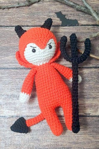 DEVIL amigurumi crochet pattern