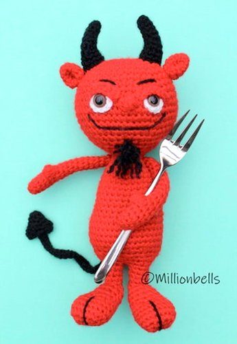 HALLOWEEN DEVIL amigurumi crochet pattern