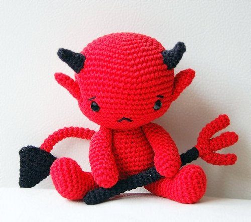 HALLOWEEN DEVIL amigurumi crochet pattern