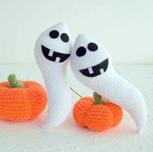 Halloween Ghost Amigurumi Crochet Pattern