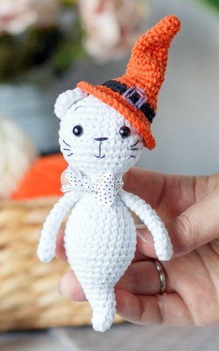 Halloween Ghost Amigurumi Crochet Pattern