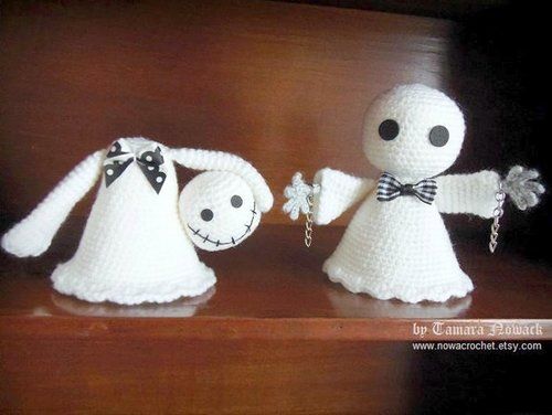 Halloween Ghost Amigurumi Crochet Pattern