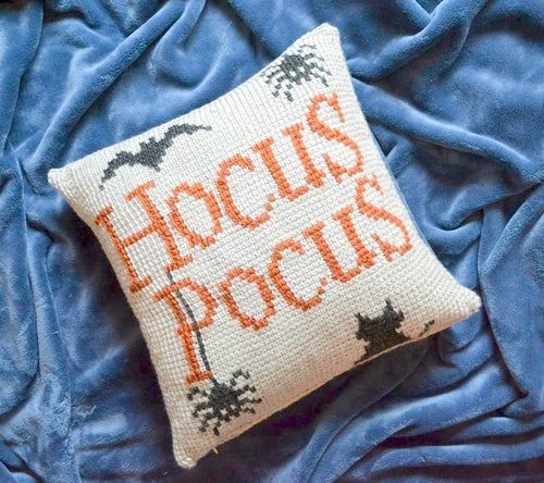 Halloween Home Decor Pillow  Crochet Pattern