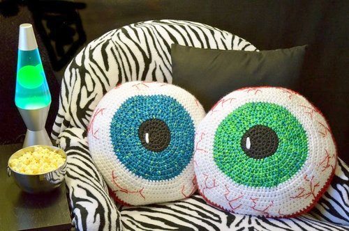 Halloween Home Decor Pillow  Crochet Pattern