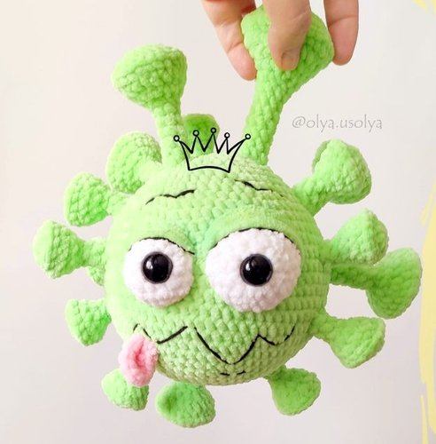 Halloween MONSTER amigurumi crochet pattern