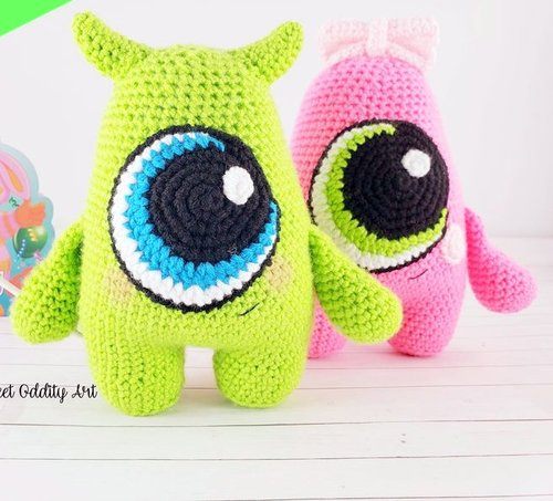 Halloween MONSTER amigurumi crochet pattern