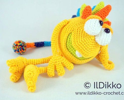 Halloween MONSTER amigurumi crochet pattern