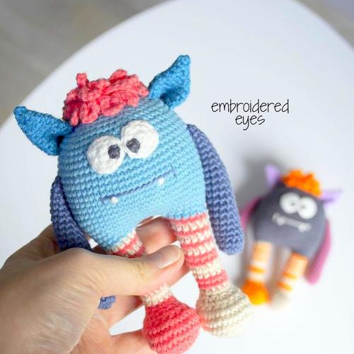 HALLOWEEN MONSTER amigurumi crochet pattern