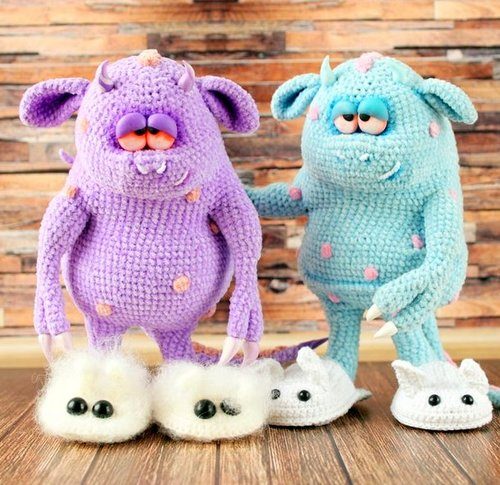 Halloween MONSTER amigurumi crochet pattern