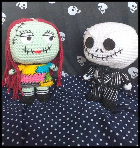 Halloween "Nightmare Before Christmas" Characters Crochet Pattern