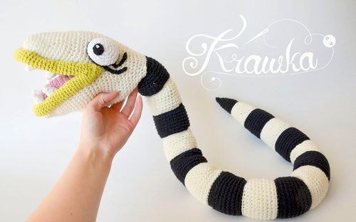 SNAKE amigurumi crochet pattern