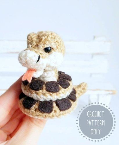 SNAKE amigurumi crochet pattern