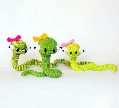 SNAKE amigurumi crochet pattern