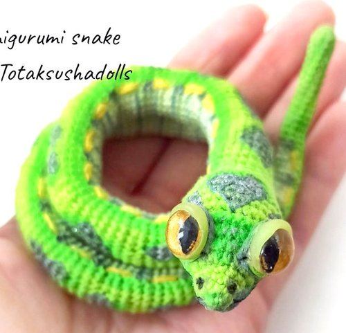 SNAKE amigurumi crochet pattern