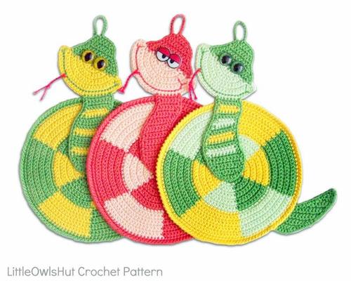 SNAKE amigurumi crochet pattern