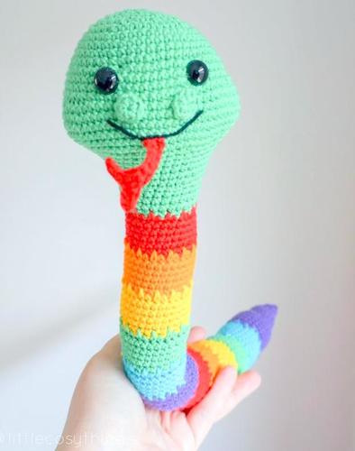 SNAKE amigurumi crochet pattern