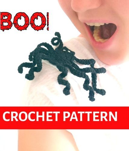 Halloween Spider Amigurumi Crochet Pattern