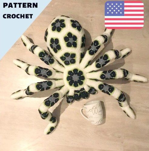 Halloween Spider Amigurumi Crochet Pattern