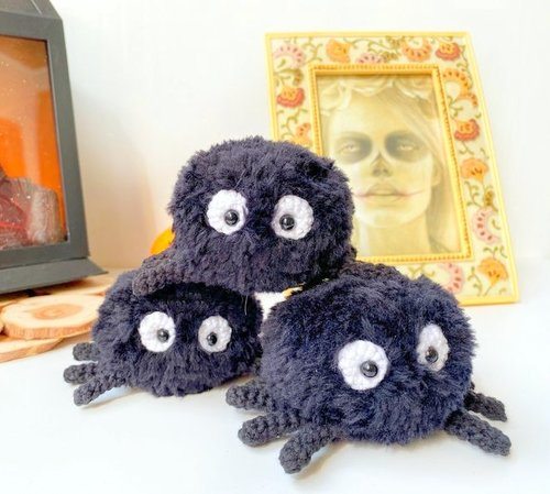 Halloween Spider Amigurumi Crochet Pattern