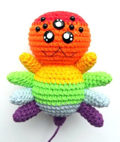 Halloween Spider Amigurumi Crochet Pattern