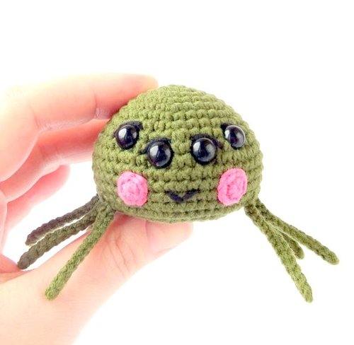 Halloween Spider Amigurumi Crochet Pattern