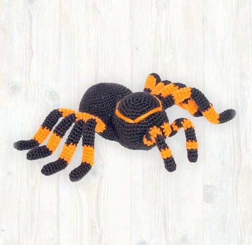 Halloween Spider Amigurumi Crochet Pattern