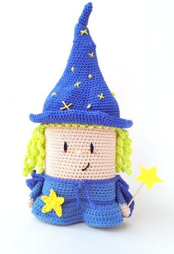 Halloween Witch Amigurumi Crochet Pattern