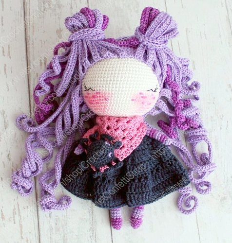 Halloween Witch Amigurumi Crochet Pattern