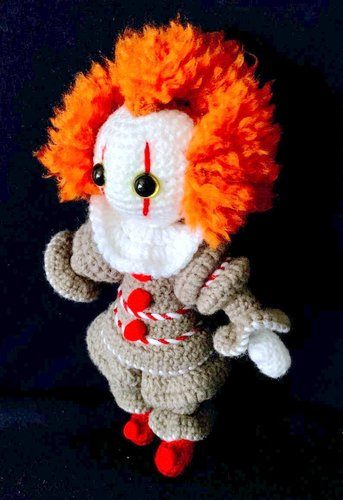 Halloween Creepy Clown Amigurumi Crochet Pattern Roundup! - AmVaBe Crochet