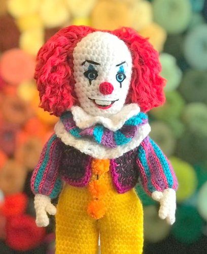 Halloween Creepy Clown Amigurumi Crochet Pattern Roundup! - AmVaBe Crochet