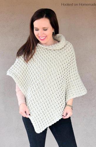 Poncho Crochet Pattern Roundup! - AmVaBe Crochet