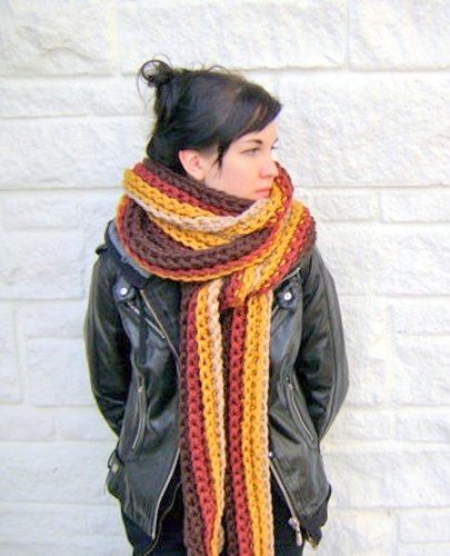 FALL SCARF crochet pattern