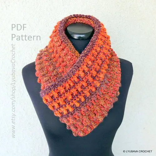 FALL SCARF crochet pattern
