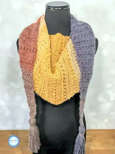 FALL SCARF crochet pattern