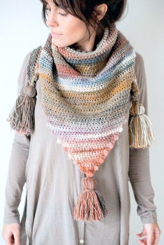 FALL SCARF crochet pattern