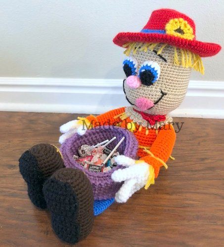 amigurumi SCARECROW crochet pattern