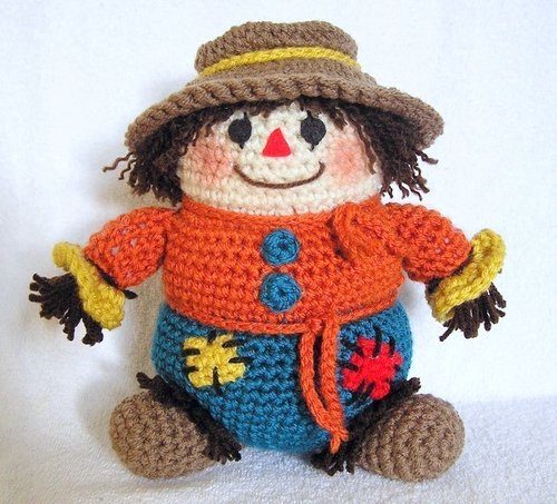 amigurumi SCARECROW crochet pattern