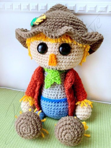 amigurumi SCARECROW crochet pattern