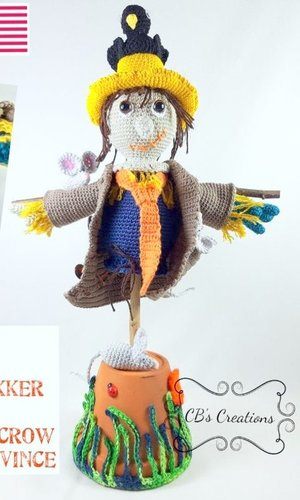 amigurumi SCARECROW crochet pattern