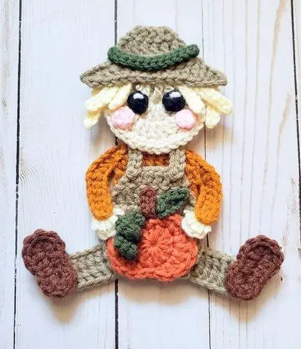 amigurumi SCARECROW crochet pattern