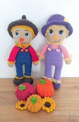 amigurumi SCARECROW crochet pattern