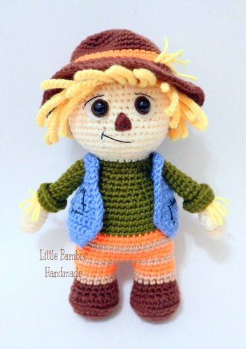 amigurumi SCARECROW crochet pattern