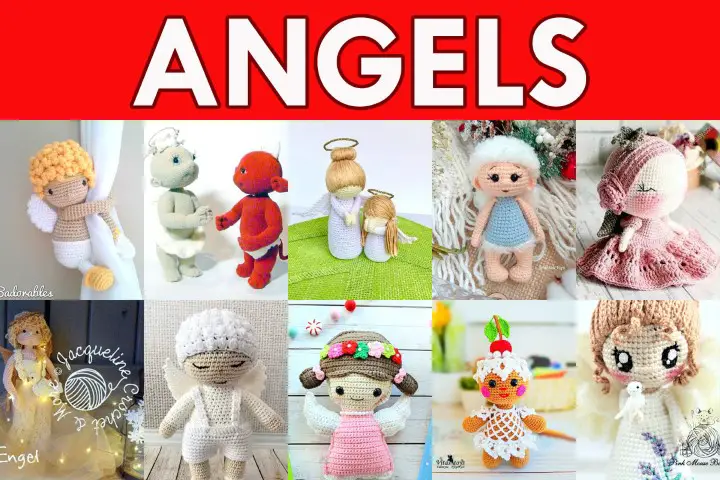 Christmas Angel Amigurumi Crochet Pattern Roundup!