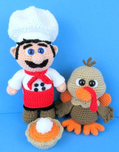 THANKSGIVING TURKEY amigurumi crochet pattern