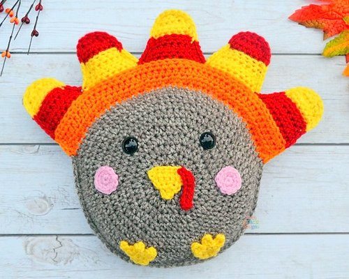 THANKSGIVING TURKEY amigurumi crochet pattern